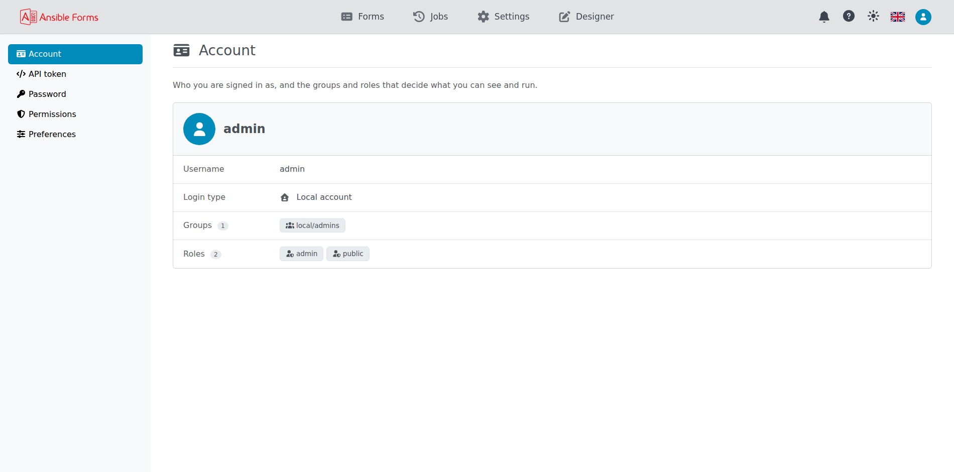 User Profile