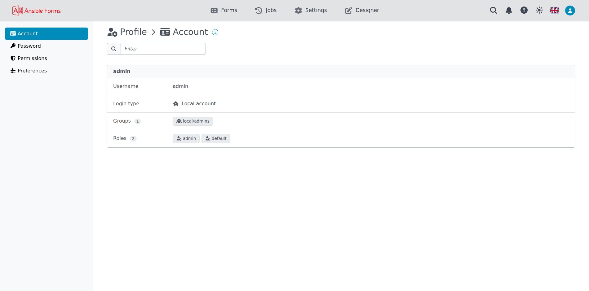 User Profile