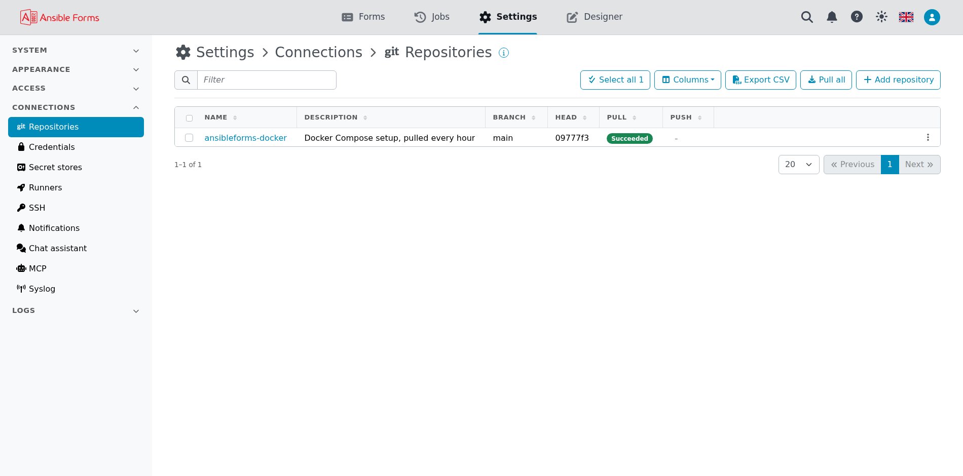 Repositorios